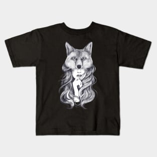 Fox in the soul Kids T-Shirt